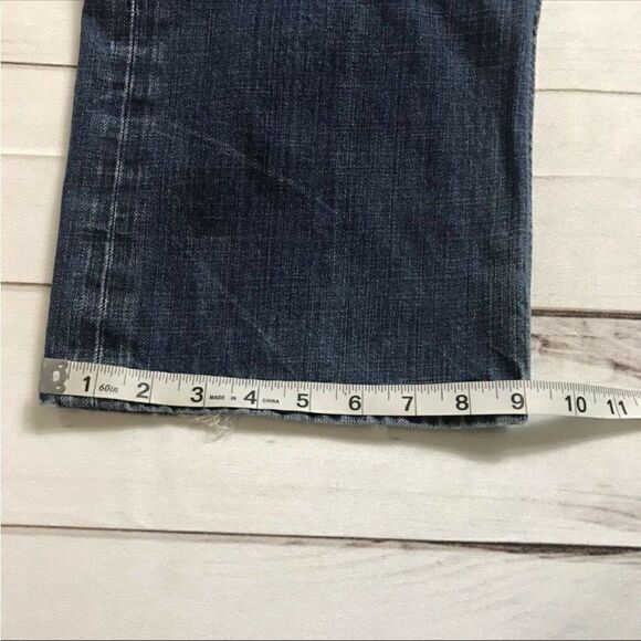 Banana Republic Mens Blue Denim 100 % Cotton Pockets Straight Leg Jeans Size 34 - Picture 9 of 11